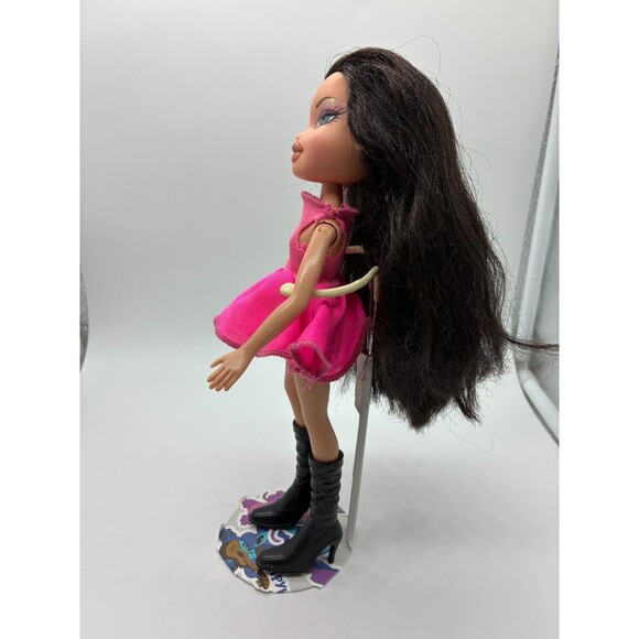 Ultra Rare Peyton Twiins Bratz Doll Dark Black Knee High Boots - Picture 4 of 5